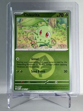 Pokémon TCG - Chikorita - Ascended Heroes - Reverse Holo - 008/217